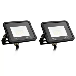 vidaXL Naświetlacz Reflektory LED 2 szt. 10 W zimne białe światło 149615 - Lampy pozostałe - miniaturka - grafika 1