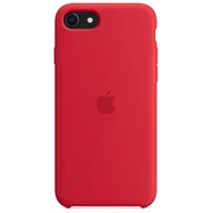 Etui i futerały do telefonów - Apple Apple iPhone SE Silicone Case PRODUCT RED MN6H3ZM/A - miniaturka - grafika 1
