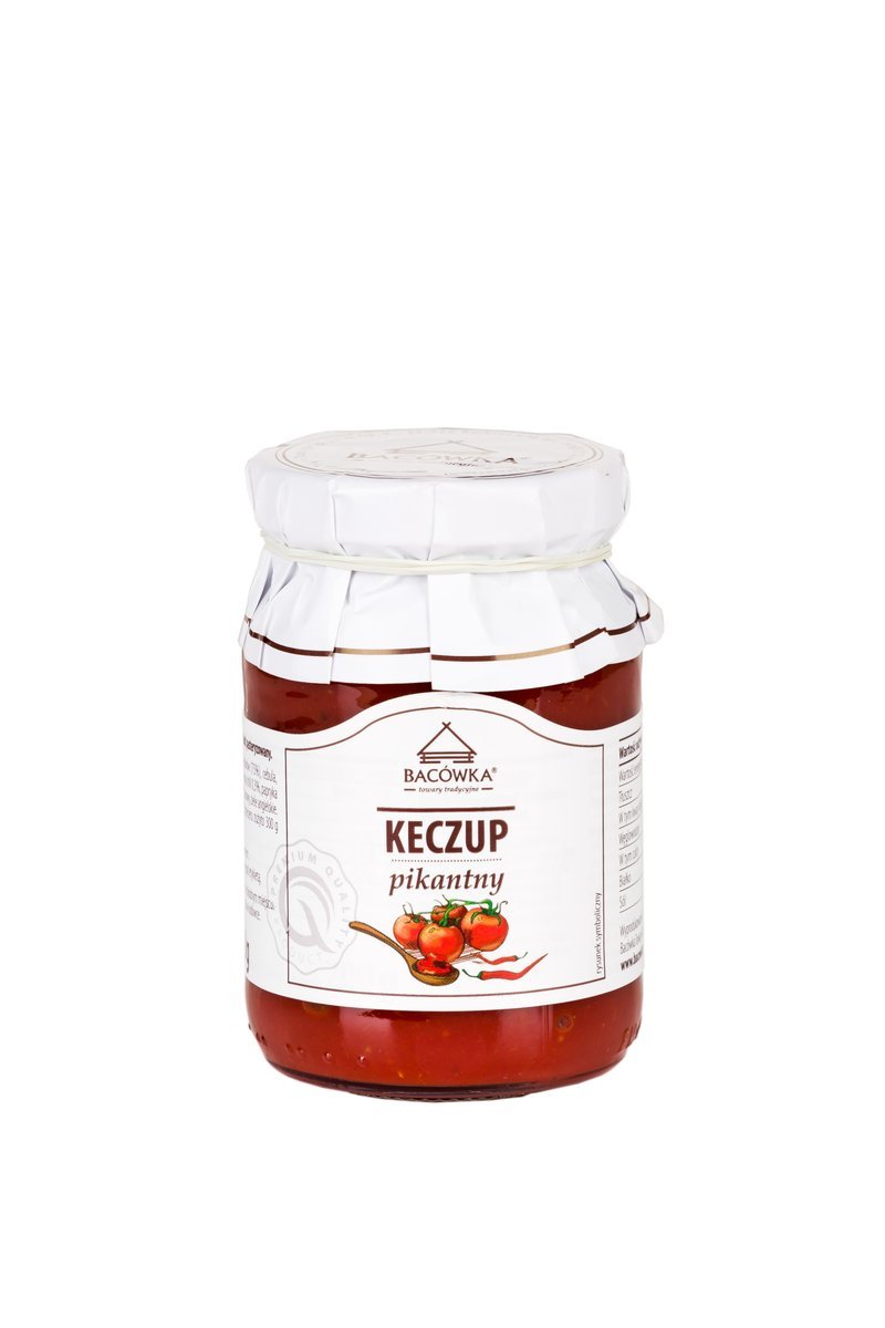 KETCHUP PIKANTNY BACÓWKA 200G