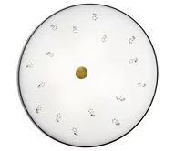 Lampy sufitowe - Kolarz 731.U14.4.70- Lampa sufitowa NONNA 4xE27/60W/230V śr. 54 cm czarna/mosiądz - miniaturka - grafika 1