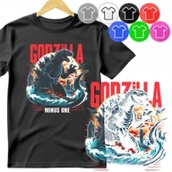 Moda i Uroda OUTLET - KOSZULKA DZIECIĘCA T-SHIRT - GODZILLA MECHAZILLA ELON - M 134-140 - miniaturka - grafika 1