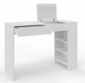 Toaletki - Toaletka Kosmetyczna Opera Maxi Biała Z Lustrem - miniaturka - grafika 1