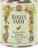 Mokra karma dla psów - Zestaw Rosies Farm Adult, 24 x 800 g - Dziczyzna i bażant z łososiem Dostawa GRATIS! - miniaturka - grafika 1