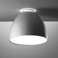 Lampy sufitowe - Artemide Lampa sufitowa designerska Nur Mini, możliwość ściemniania, aluminiowy / szary / cynkowy, salon / jadalnia, aluminium, design - miniaturka - grafika 1