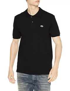 Diesel T-Smith-doval-PJ koszulka polo Koszulka męska, Czarny Czarny, XXL - Koszulki męskie - miniaturka - grafika 1