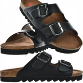 Klapki i japonki męskie - KLAPKI MĘSKIE BIG STAR KLASYCZNE NN174531 KOLEKCJA LIMITOWANA - miniaturka - grafika 1