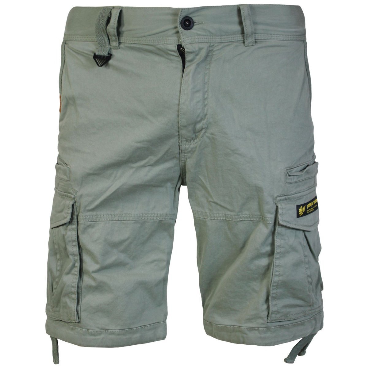 spodnie bojówki krótkie YAKUZA PREMIUM - CARGO SHORTS grey olive-XXL