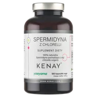 Witaminy i minerały - Kenay Spermidyna z chlorelli, 180 kapsułek - miniaturka - grafika 1