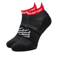 Skarpetki damskie - Skarpety Niskie Unisex Compressport Pro Racing Socks V4.0 Run Low XU00047B Czarny - miniaturka - grafika 1