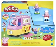 Masy plastyczne - Hasbro Play-Doh Świnka Peppa Samochód Z Lodami - miniaturka - grafika 1