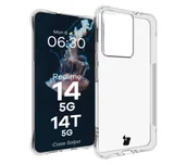 Etui i futerały do telefonów - Bizon Salpa do Realme 14 5G/14T 5G Przezroczysty - miniaturka - grafika 1