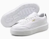 Sneakersy damskie - Buty damskie Puma Oslo Maja r.36 białe sneakersy - miniaturka - grafika 1