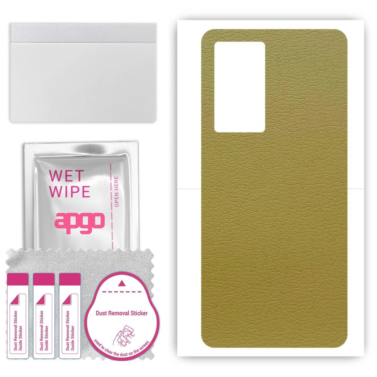 Folia naklejka skórka strukturalna na TYŁ do Vivo IQOO 9 India - Skóra Oliwkowa - apgo SKINS