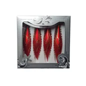 Bombki - Zestaw bombek kształtowych 4 sztuki mix - miniaturka - grafika 1