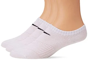 Nike Skarpety męskie Lightweight No Show zestaw 3 par skarpet biały biały (biały) Gr. 46 - 50 (XL) - Skarpetki damskie - miniaturka - grafika 1