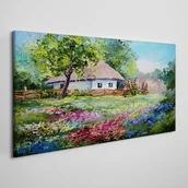 Obrazy i zdjęcia - Obraz na Płótnie Łąka 140x70cm - miniaturka - grafika 1