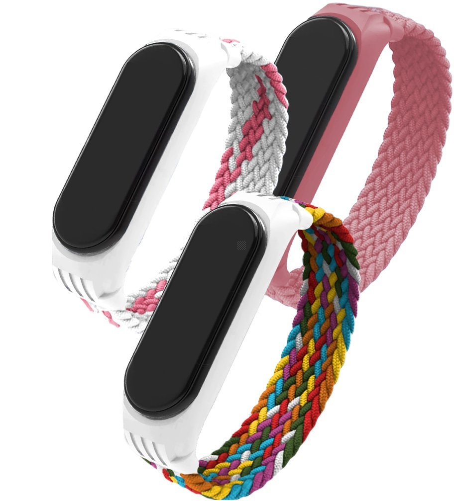 ChronSmarta Zestaw: 3x opaska ChronSmarta do smartband'a Xiaomi Mi Band 3 / 4 / 5 / 6