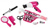 Zabawy w naśladowanie dorosłych - Interaktywny zestaw do stylizacji włosów dla dzieci 3+ Mała fryzjerka Suszarka + akcesoria - miniaturka - grafika 1