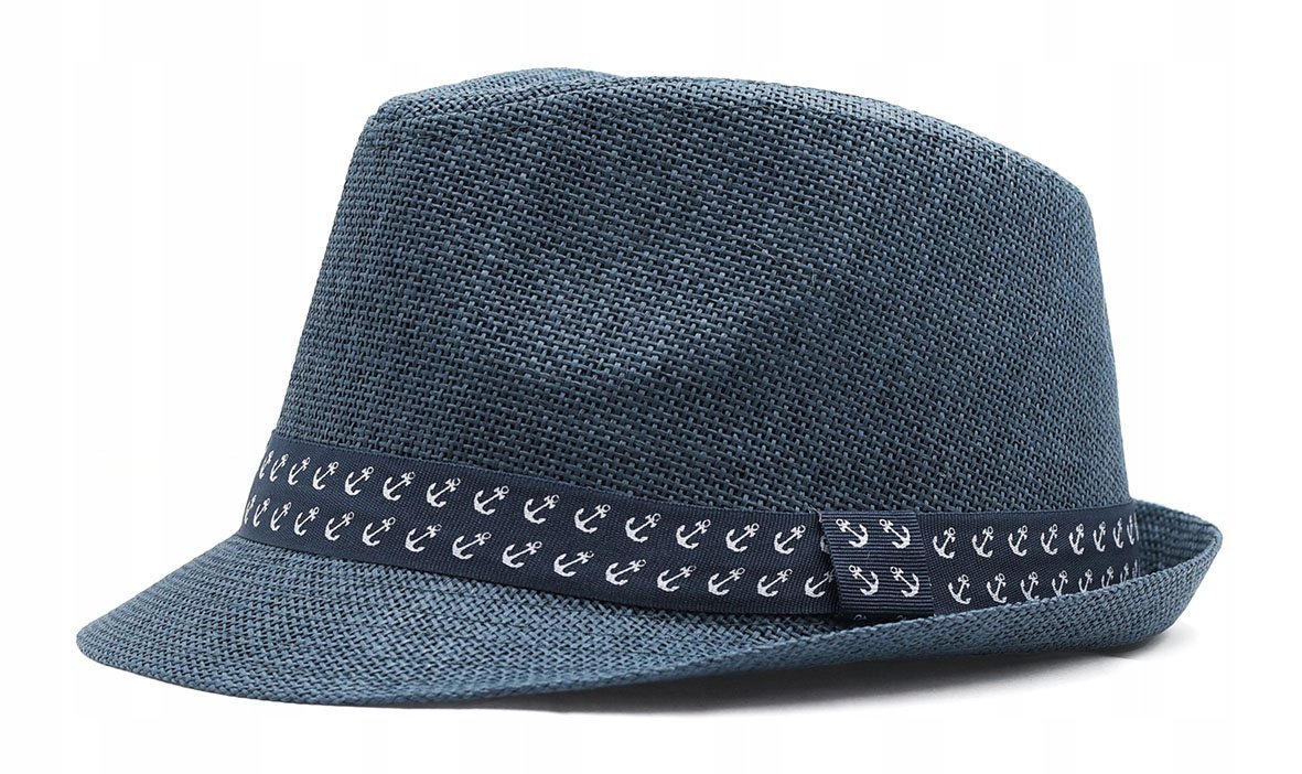 Letni kapelusz męski granat TRILBY 21 Pako Jeans