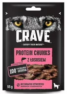 Przysmaki dla psów - Crave CRAVE Protein Chunks Łosoś 55g 46585-uniw - miniaturka - grafika 1