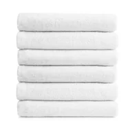 Ręczniki - YORK GRZEGORZ SUŁOWSKI Komplet Ręczników 6szt Tamara 70x140 Biel - miniaturka - grafika 1