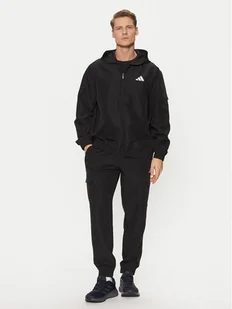 adidas Dres Sportswear Woven Cargo JI8888 Czarny Regular Fit - Dresy męskie - miniaturka - grafika 1