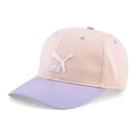 Czapki i chusty sportowe męskie - Czapka z daszkiem Puma Archive Logo damska różowa z regulacją - miniaturka - grafika 1
