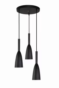 Light Prestige Solin 3 wisząca czarna LP-181/3P BK - Lampy sufitowe - miniaturka - grafika 1