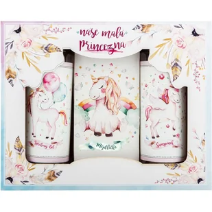 Bohemia Gifts & Cosmetics Unicorn zestaw upominkowy do wanny dla dzieci - Kosmetyki kąpielowe dla dzieci - miniaturka - grafika 1