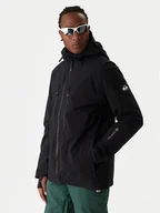Kurtki narciarskie - Quiksilver Kurtka snowboardowa Pro Path Stretch Goretex Jk EQYTJ03508 Czarny Modern Fit - miniaturka - grafika 1