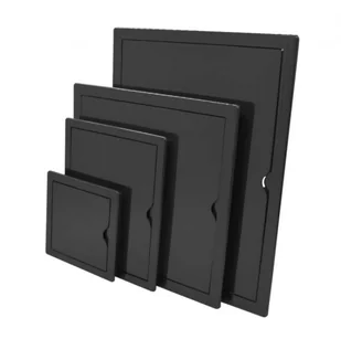 DRZWICZKI REWIZYJNE PLASTIKOWE Z ABS 100*150MM GRAFIT (1 SZT) - Akcesoria grzewcze - miniaturka - grafika 1