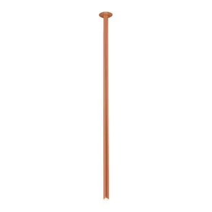 Podłużna lampa do salonu sufitowa ALHA 9443 Dohar metalowa miedziana - Lampy sufitowe - miniaturka - grafika 1