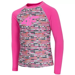 4F, Bluza termoaktywna, HJZ20-JBIMDD001 90S, różowy, rozmiar 128 - Bluzy narciarskie - miniaturka - grafika 1