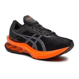 Buty sportowe damskie - Asics Buty Novablast 1011A681 Black/Marigold Orange 004 - grafika 1