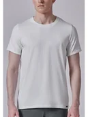 Piżamy męskie - Skiny Koszulka piżamowa w kolorze białym - miniaturka - grafika 1