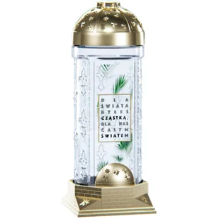 Znicz Avinion 14 x 31,5 cm 52 h 160 g - Lampiony i znicze - miniaturka - grafika 1