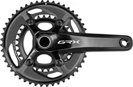 Części rowerowe - Shimano Shimano GRX FC-RX810 Mechanizm korbowy 2x11 48-31 z., black 172,5mm 2020 Korby I-FCRX8102DX81 - miniaturka - grafika 1