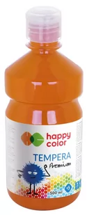 Happy Color Farba 500 ml ciemnopomarańczowa - Przybory szkolne - miniaturka - grafika 1