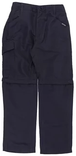 Spodnie i spodenki dla chłopców - Regatta Spodnie funkcyjne w kolorze czarnym - grafika 1