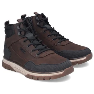 Trzewiki męskie wodoodporne Rieker B9310-24 BROWN R.43 - Botki męskie - miniaturka - grafika 1