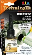 Kleje i inne preparaty budowlane - Technicoll Klej anaerobowy do $58o$59ysk czop$60w i k$61 z$62batych 6638 10g 6638 - miniaturka - grafika 1