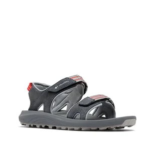 Damskie Sandały COLUMBIA TRAILSTORM HIKER 2 STRAP 1987161053 – Szary - Sandały damskie - miniaturka - grafika 1