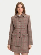 Kurtki damskie - Tommy Hilfiger Kurtka przejściowa Seasonal WW0WW46656 Beżowy Slim Fit - miniaturka - grafika 1