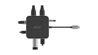 Stacje dokujące i replikatory portów - Acer HP.DSCAB.013 stacja dokująca Przewodowa USB 3.2 Gen 1 (3.1 Gen 1) Type-C Węgiel, Srebrny - miniaturka - grafika 1