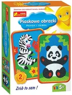 Zabawki kreatywne - Ranok Panda i zebra JIRANZ0UE032083 - miniaturka - grafika 1