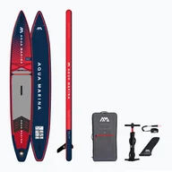 Deski SUP i akcesoria - Deska SUP dziecięca Aqua Marina Race Young 12'6"  - miniaturka - grafika 1