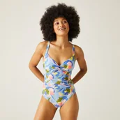 Stroje kąpielowe - Regatta Strój kąpielowy damski wyszczuplający Sakari Multikolor, Rozmiar: 34 - miniaturka - grafika 1