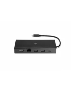 hewlett-packard HP Travel USB-C Multi Port Hub - Stacje dokujące i replikatory portów - miniaturka - grafika 1