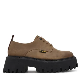 Półbuty G-Star Raw WI34-MANYA-02 Brązowy - Półbuty damskie - miniaturka - grafika 1