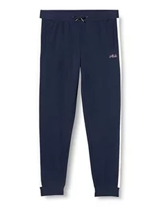 FILA Męskie spodnie dresowe, Black Iris-Bright White, S - Spodenki męskie - miniaturka - grafika 1
